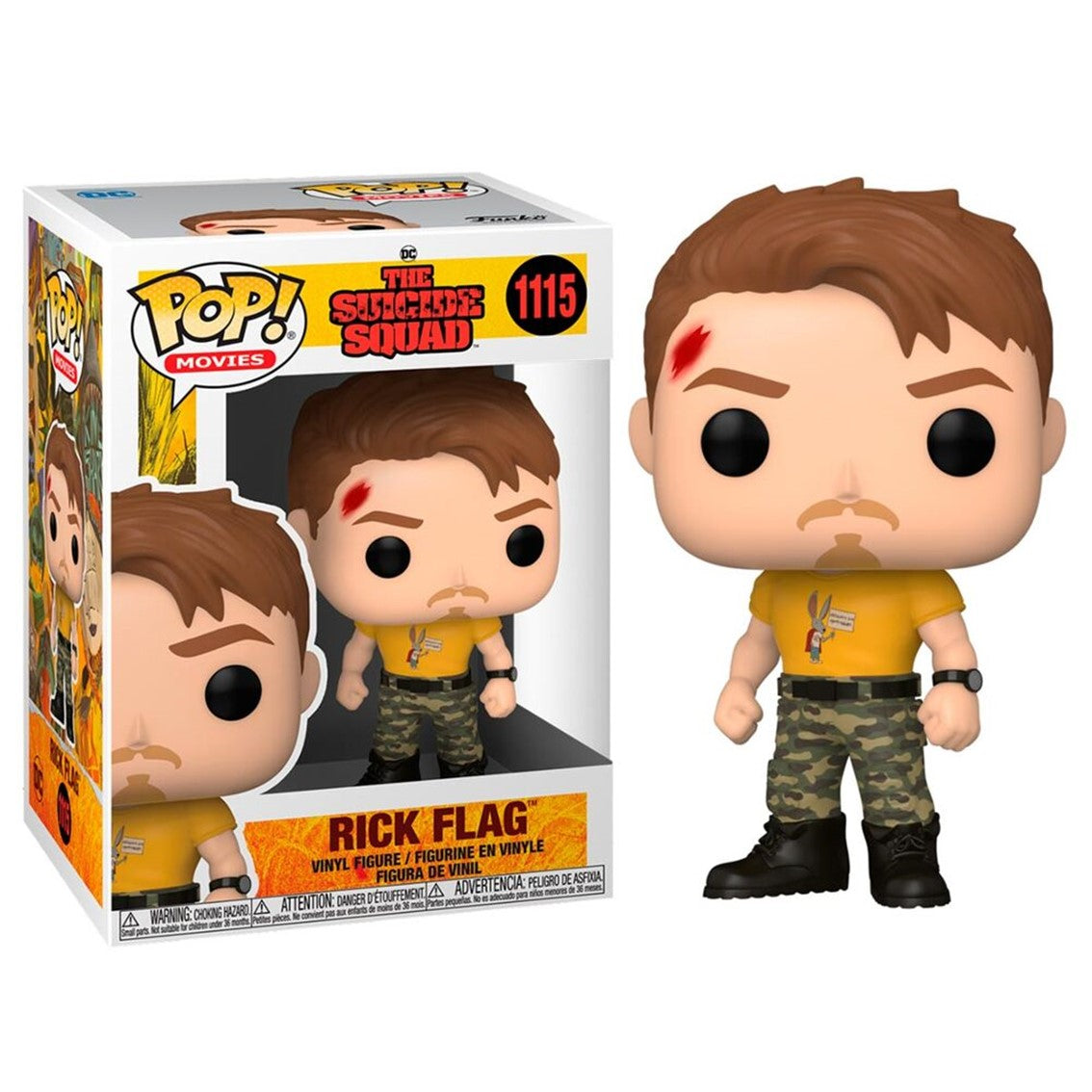 Funko pop dc comics escuadron suicida rick flag 56020 Frikytopia