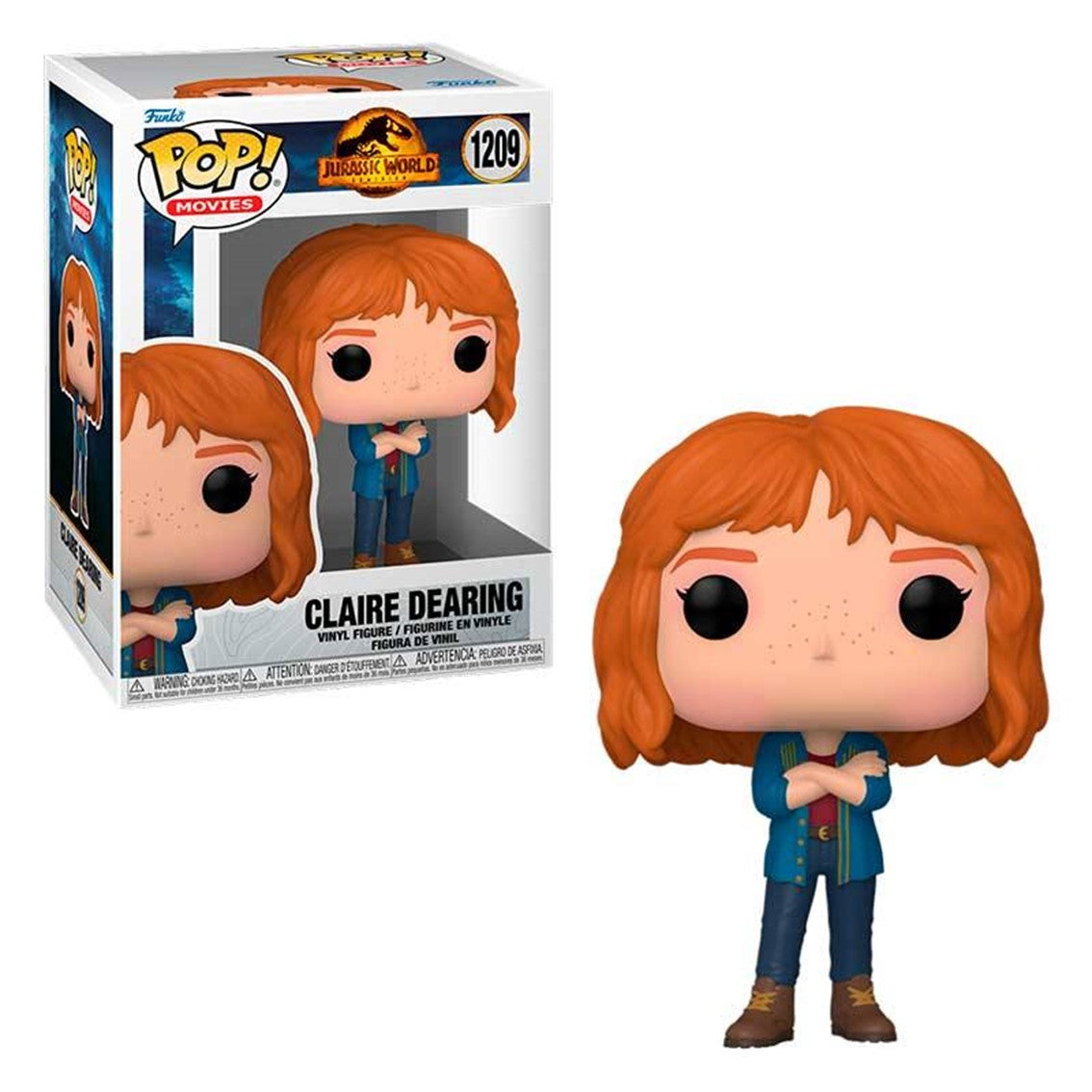 Funko pop cine jurassic park jurassic world dominion claire dearing 55296 Frikytopia