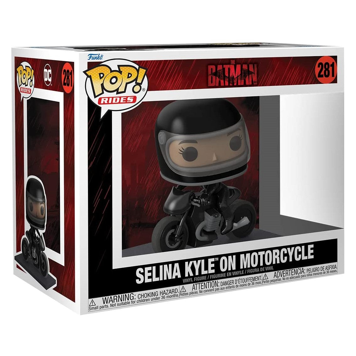 Funko pop ride deluxe the batman selina on motorcycle