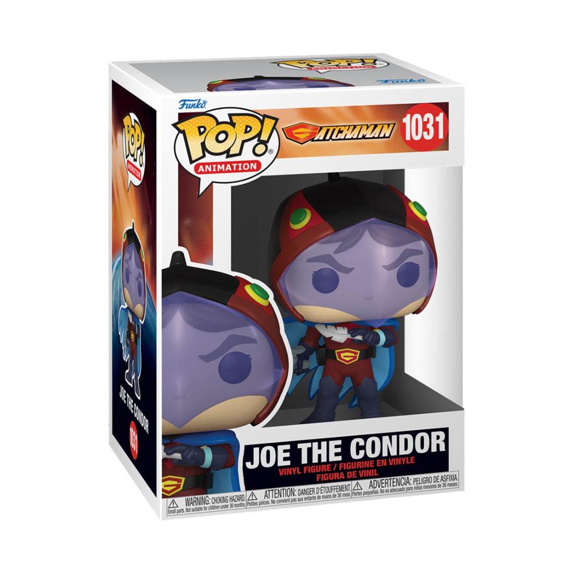 Funko pop animacion comando g gatchaman joe el condor 52016