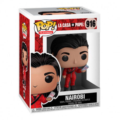 Funko pop la casa de papel nairobi