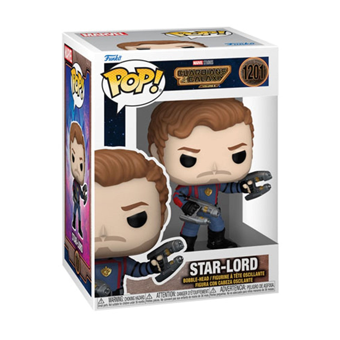 Funko pop marvel guardianes de la galaxia star lord 67508