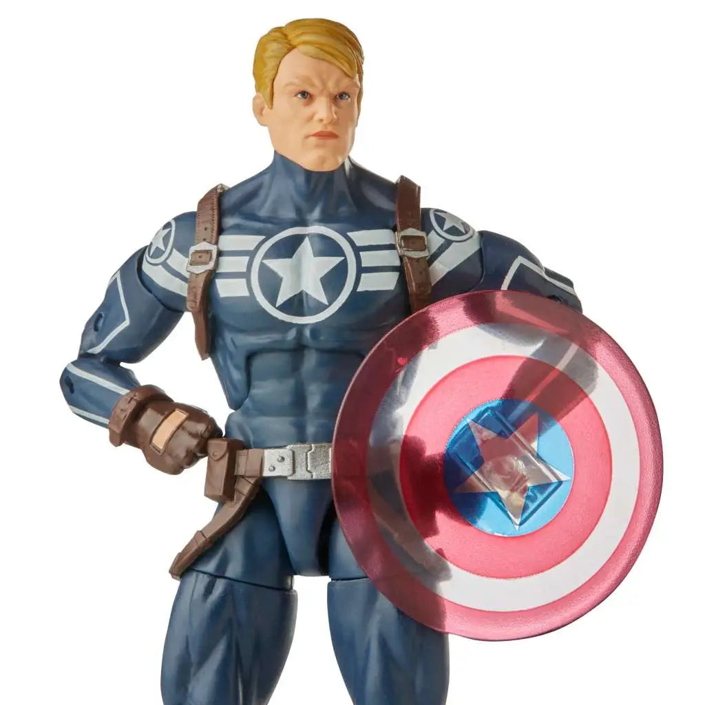 Figura hasbro marvel legends series comandante rogers