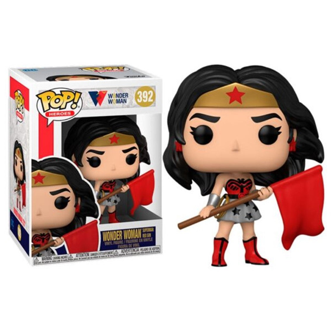 Funko pop dc wonder woman 80th superman red son wonder woman 54976 Frikytopia