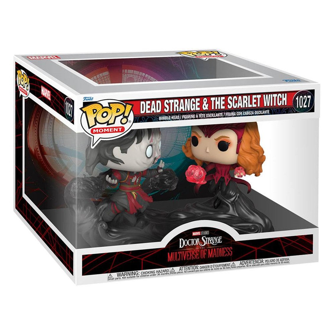 Funko pop moments marvel doctor strange multiverso de la locura doctor strange
