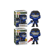Funko pop videojuegos halo infinite mark v b con espada azul 59336