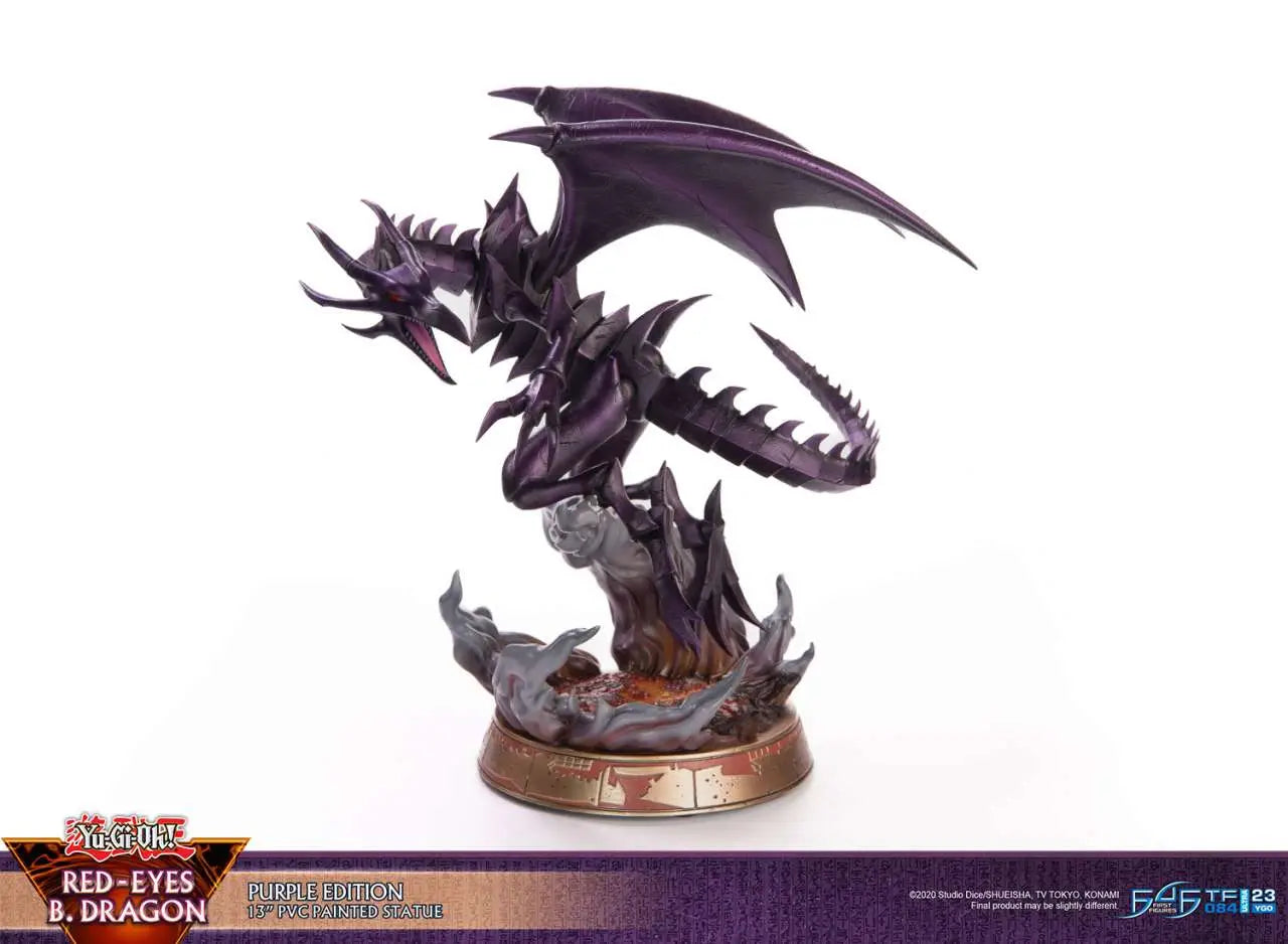 YU-GI-OH! RED-EYES B.DRAGON PURPLE EDITION