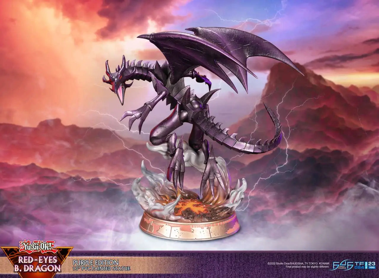 YU-GI-OH! RED-EYES B.DRAGON PURPLE EDITION Frikytopia