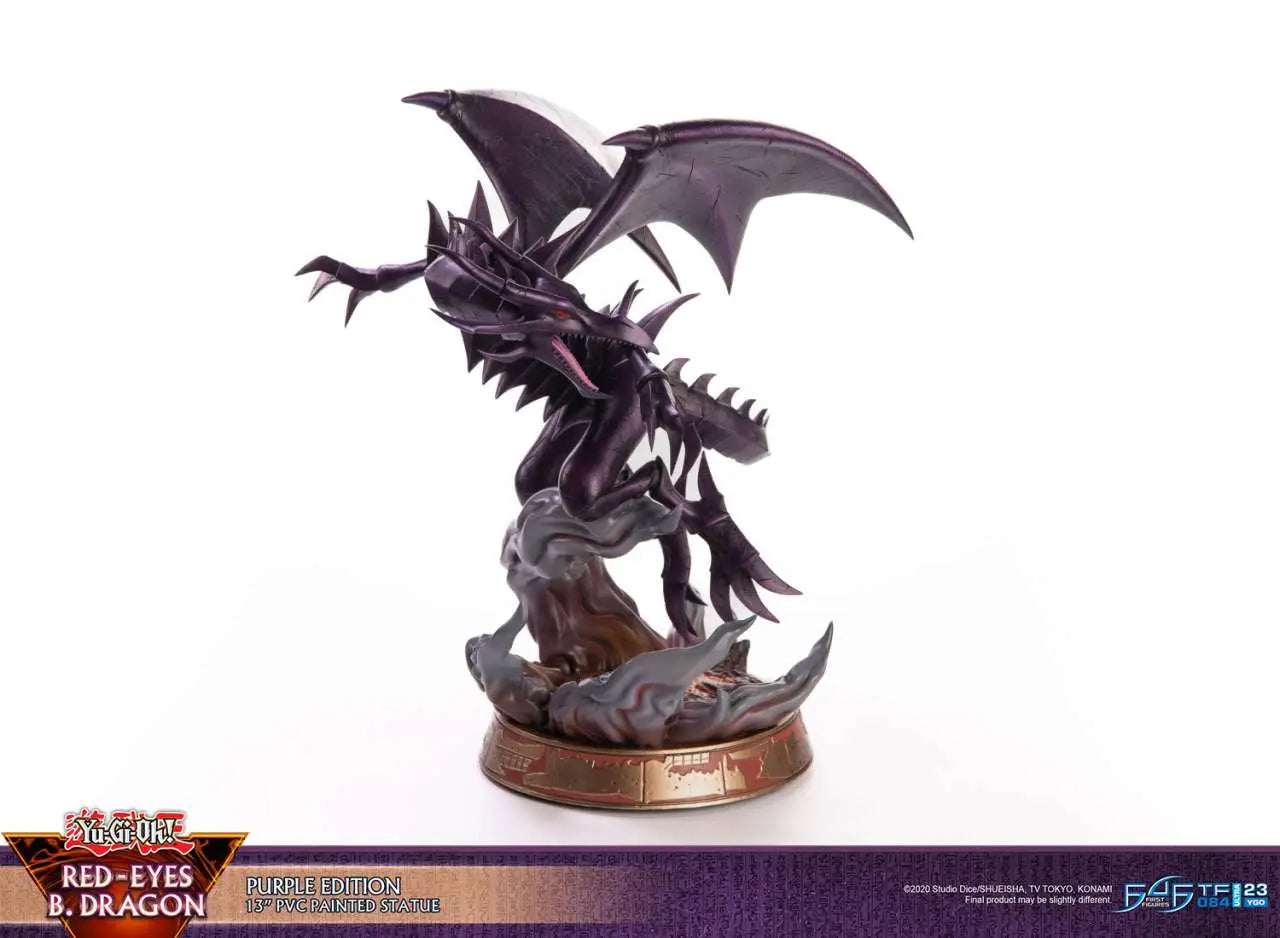 YU-GI-OH! RED-EYES B.DRAGON PURPLE EDITION