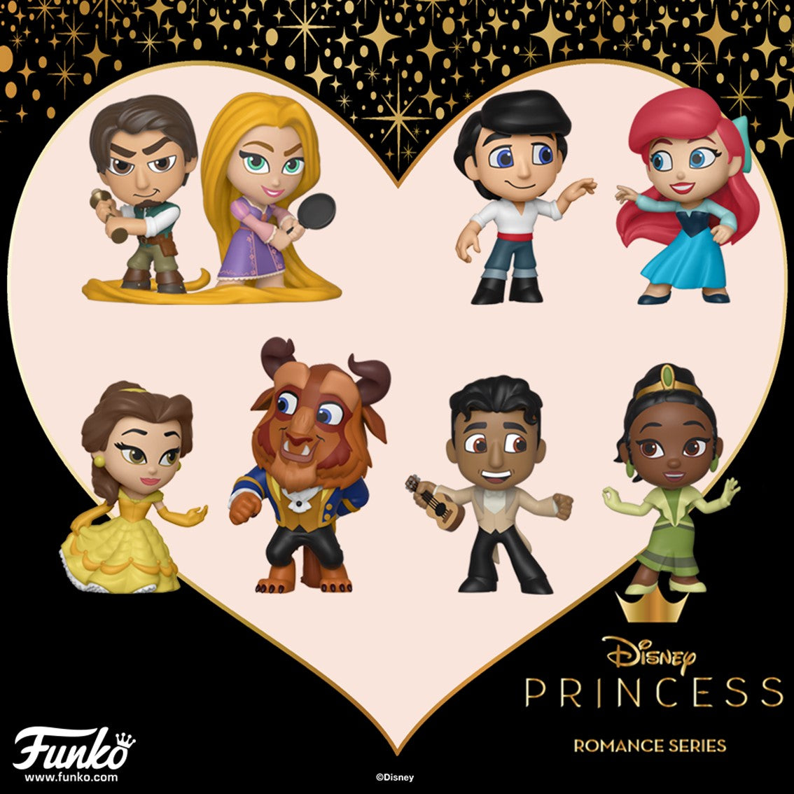 Mistery mini disney royal romance enredados flynn rapunzel