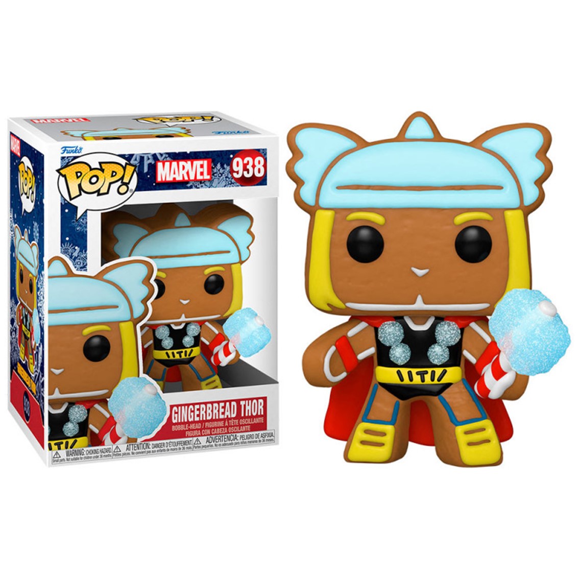 Funko pop marvel navidad galleta jengibre thor 50663 Frikytopia