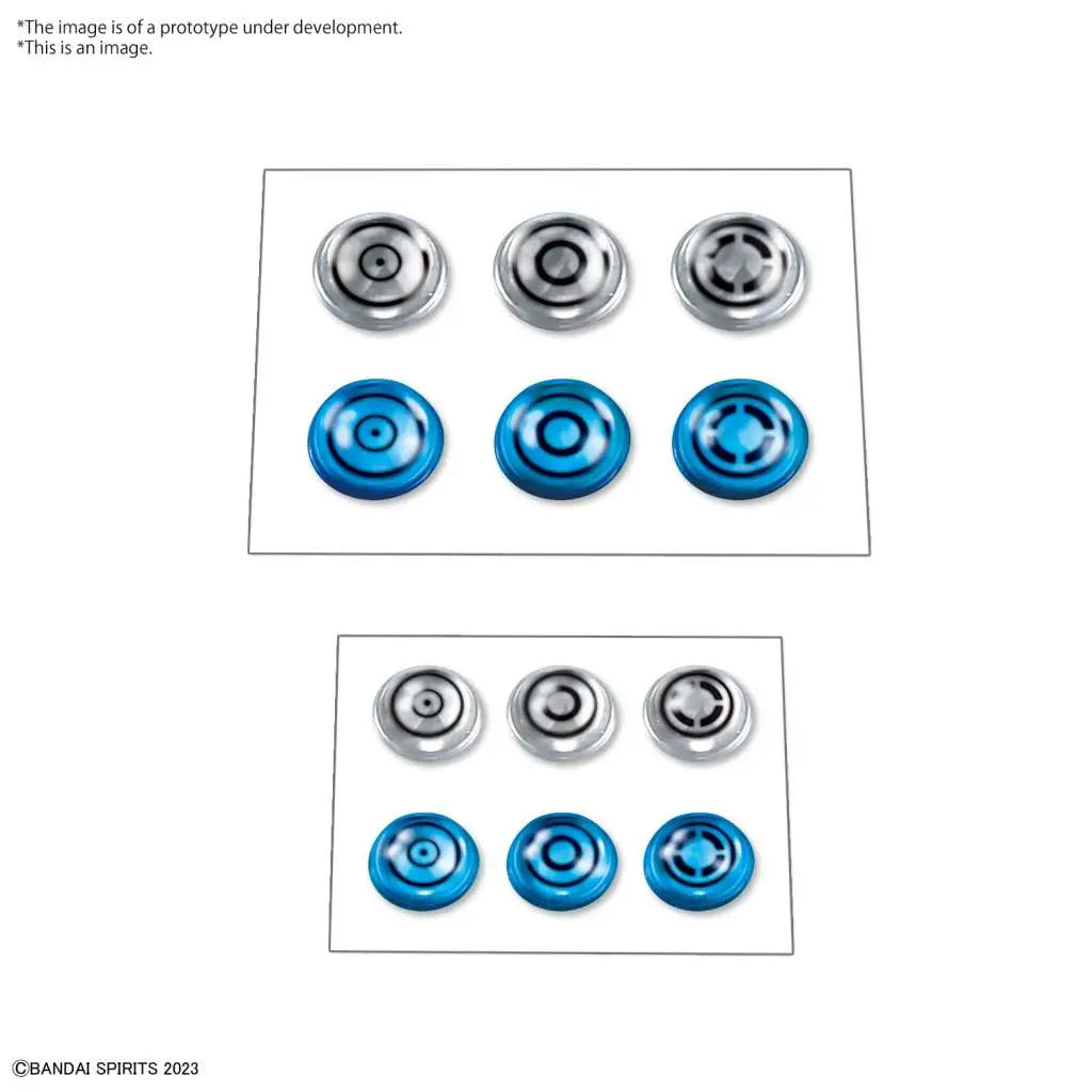 30MM CUSTOMIZE MATERIAL 3D LENS STICKERS 2 Frikytopia