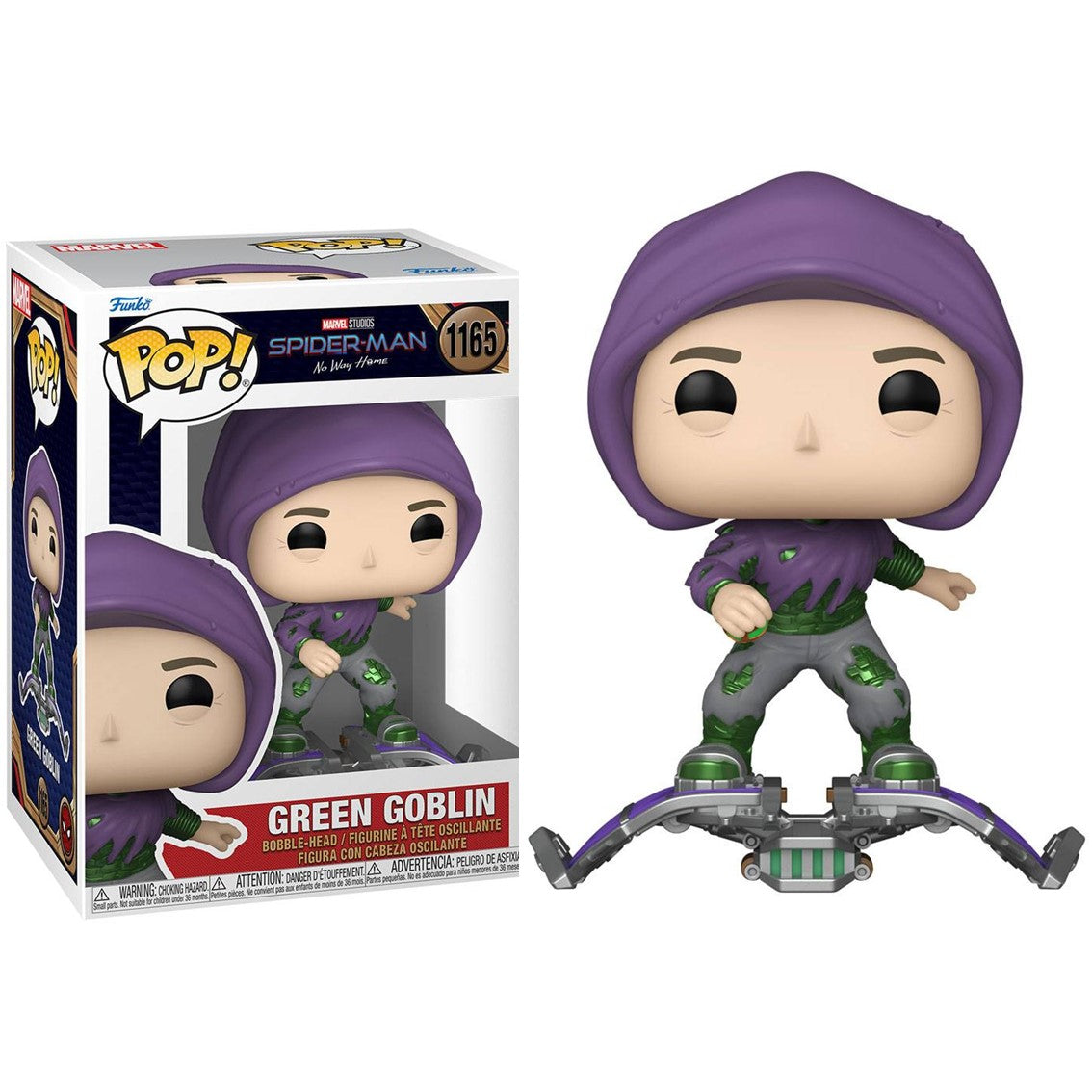 Funko pop marvel spiderman no way home green goblin 67605 Frikytopia