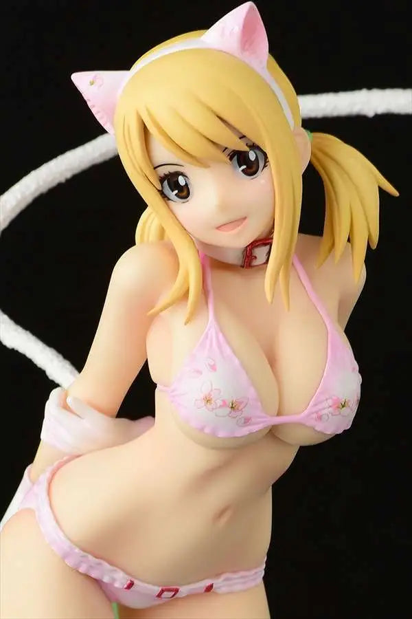Figura good smile company fairy tail lucy heartfilia cherry blossom