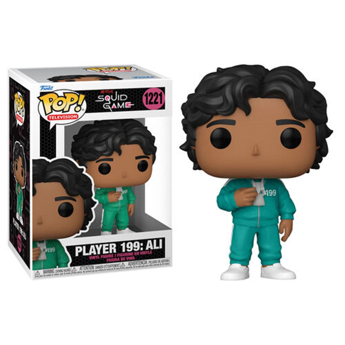 Funko pop series tv el juego del calamar jugador 199 ali 64794