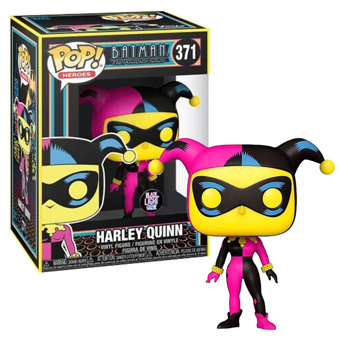 Funko pop dc black light harley quinn multicolor 51726 Frikytopia