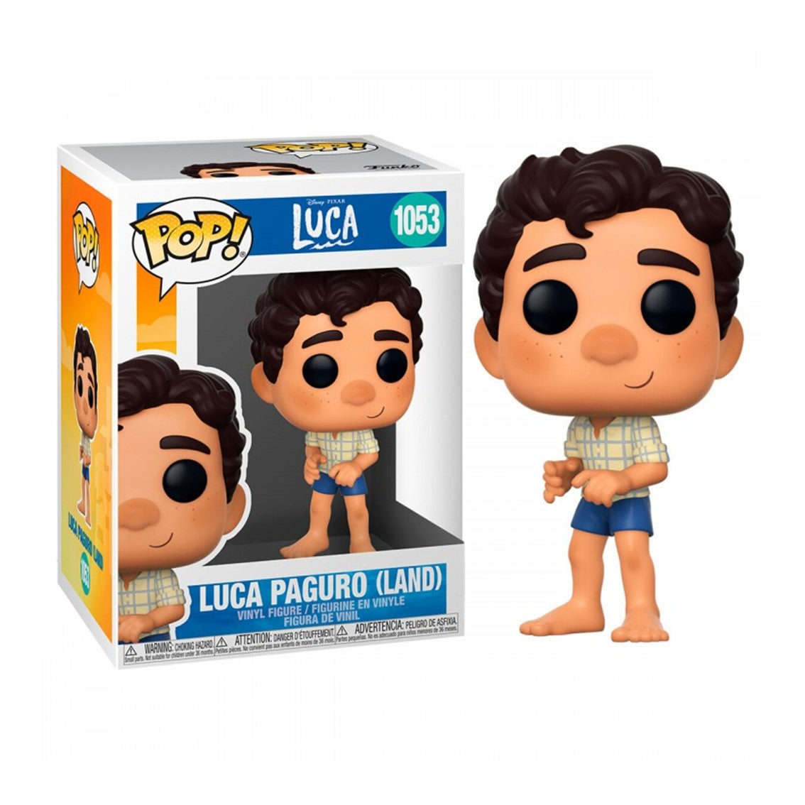 Funko pop disney luca luca paguro forma terrestre 55761 Frikytopia