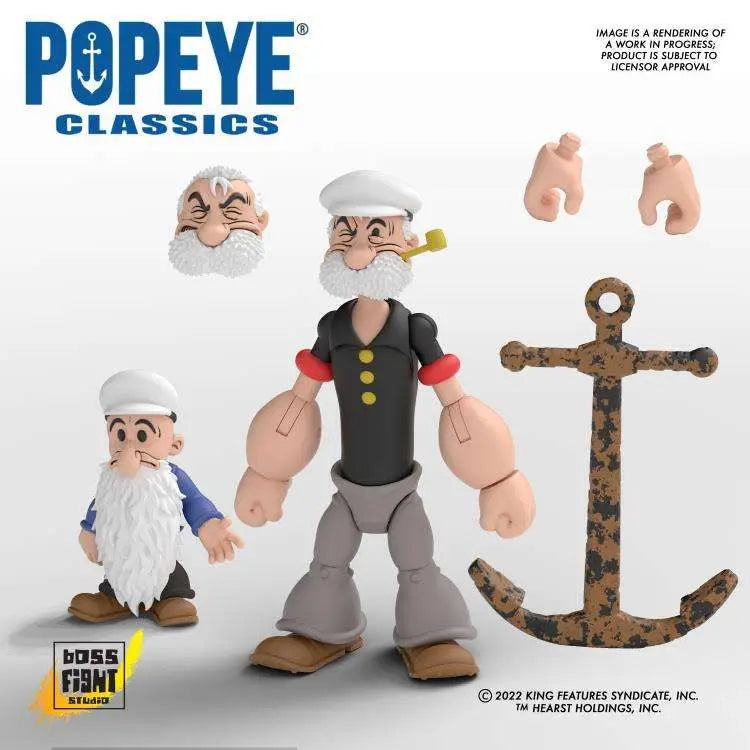 Popeye Figura Wave 02 Poopdeck Pappy