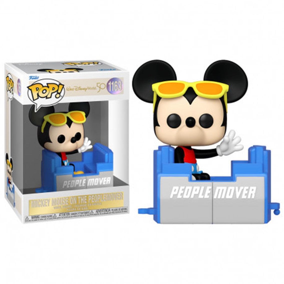 Funko pop disney walt disney aniversario 50th people mover mickey 59507 Frikytopia