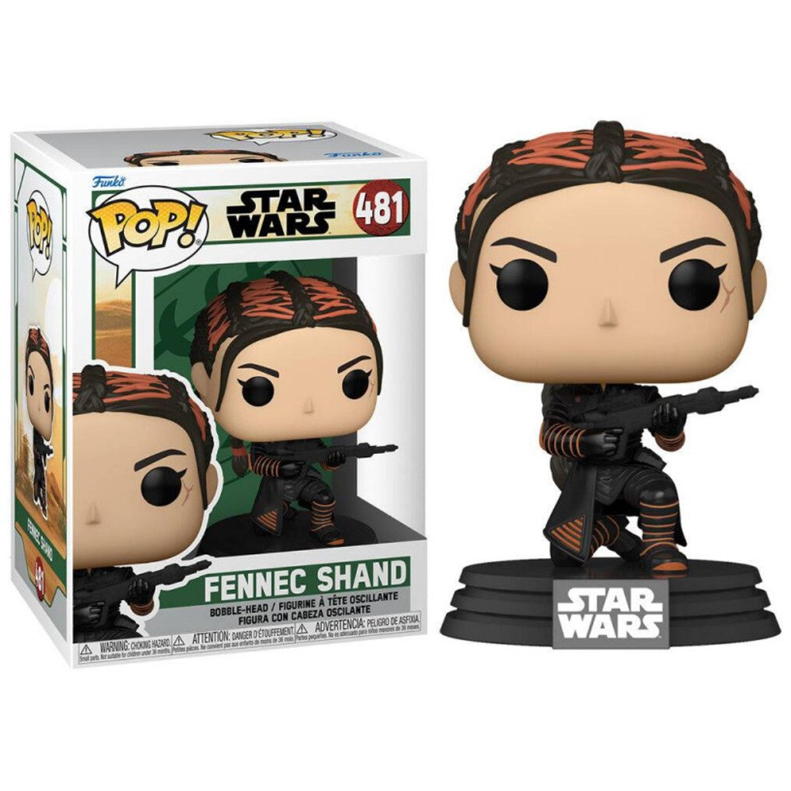 Funko pop star wars the book of boba fett fennec shand 60237 Frikytopia