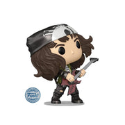 Funko pop series tv stranger things eddie con guitarra efecto metalico