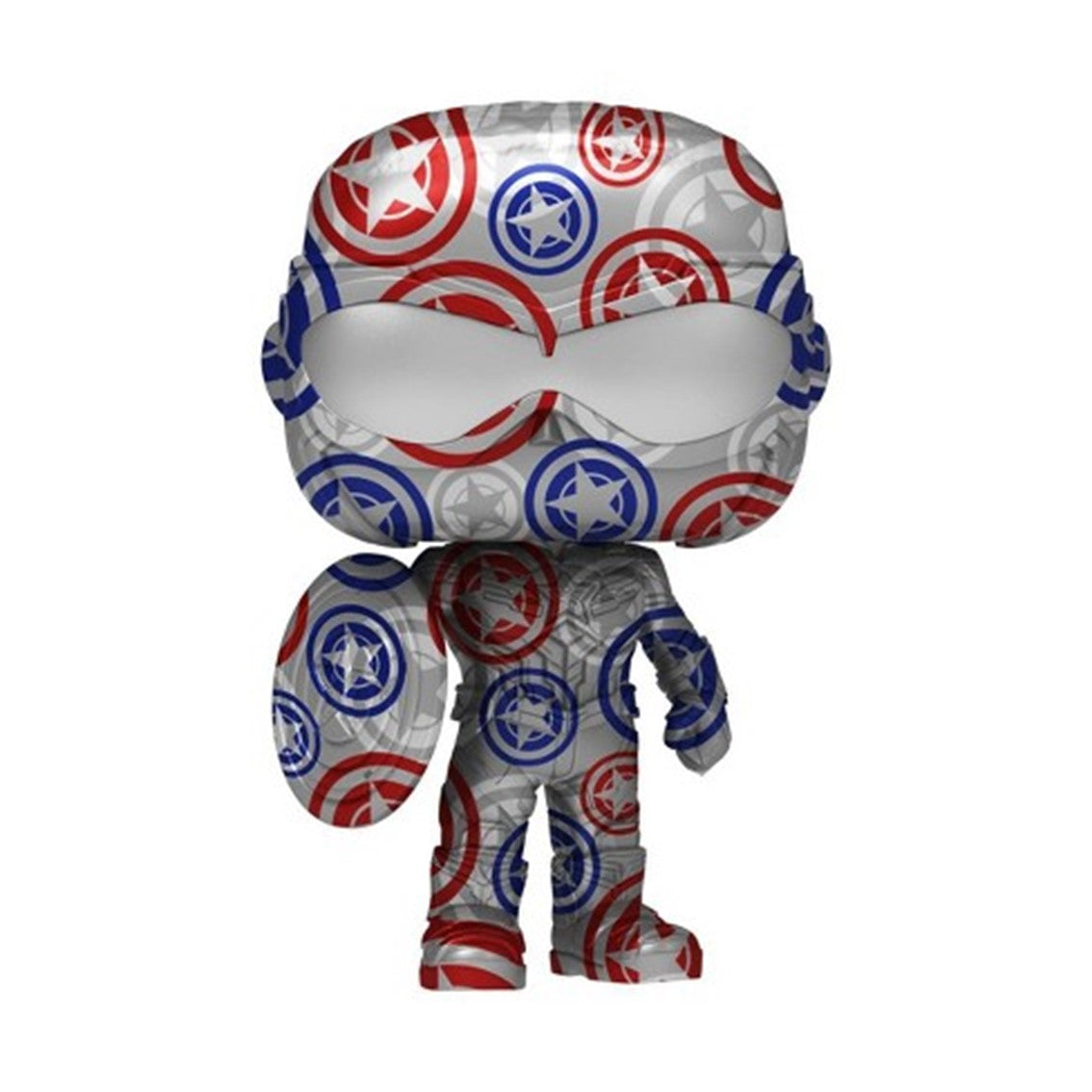 Funko pop marvel falcon winter soldier artist series patriotic age Frikytopia