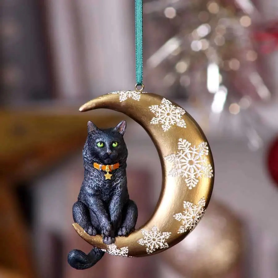 CAT MOON HANGING ORNAMENT Frikytopia