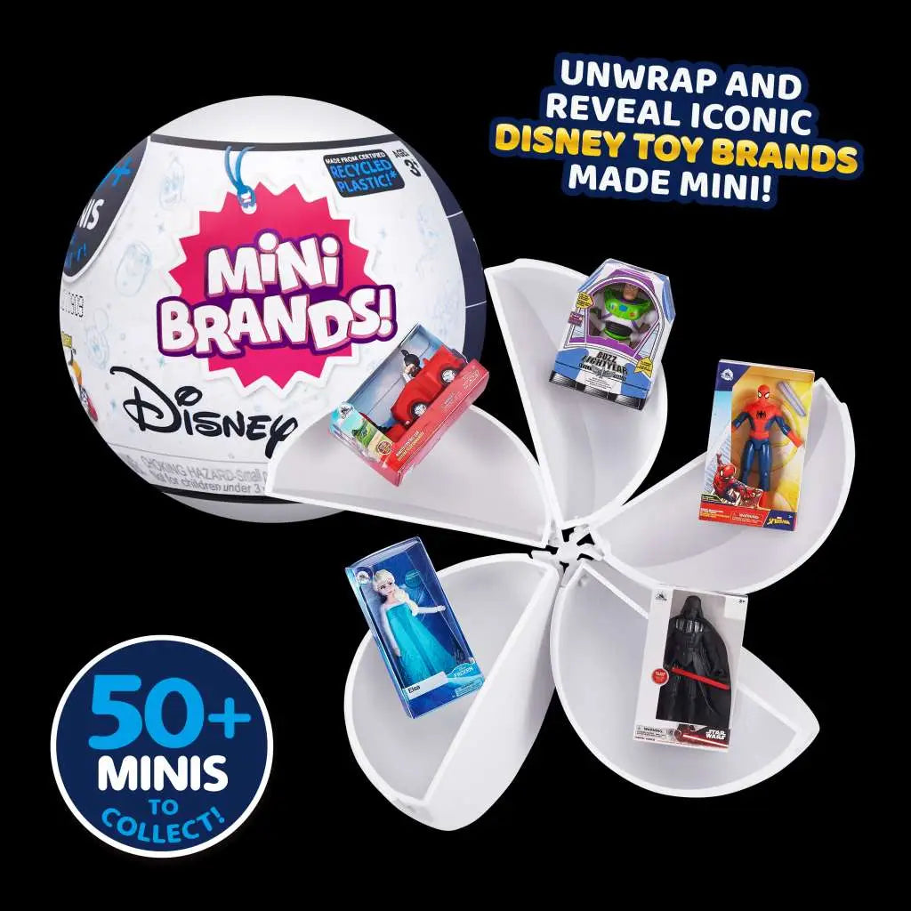 DISNEY STORE 5 SURPRISE MINI BRANDS display (24) Frikytopia