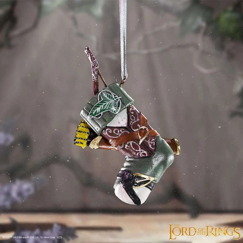 LORD OF THE RINGS LEGOLAS STOCKING HANGING ORNAMENT Frikytopia