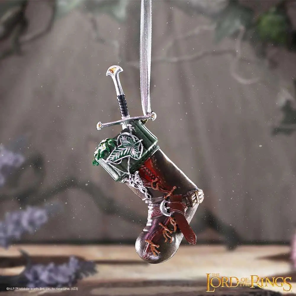 LORD OF THE RINGS ARAGORN STOCKING HANGING ORNAMENT Frikytopia