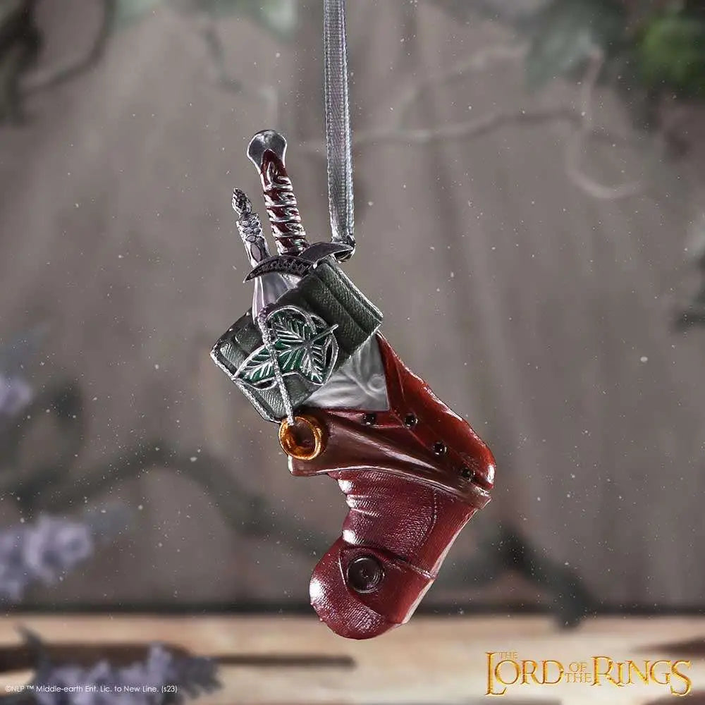 LORD OF THE RINGS FRODO STOCKING HANGING ORNAMENT Frikytopia