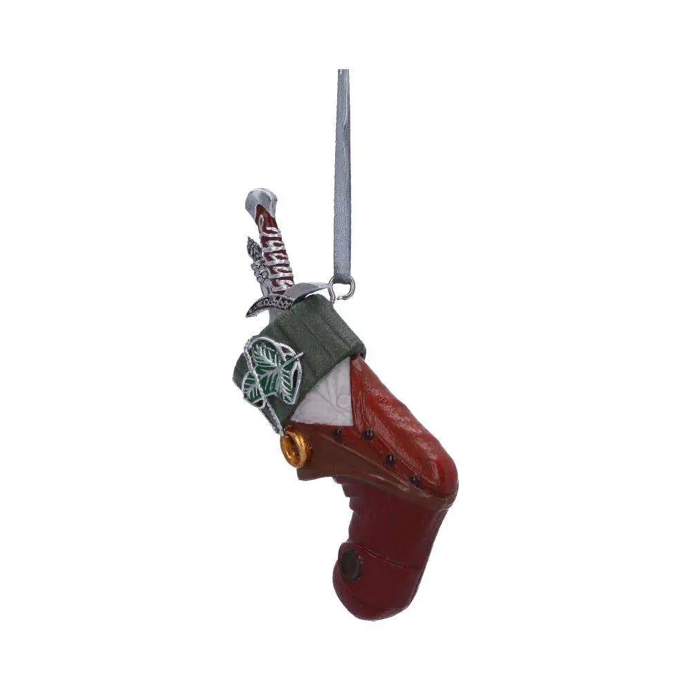 LORD OF THE RINGS FRODO STOCKING HANGING ORNAMENT