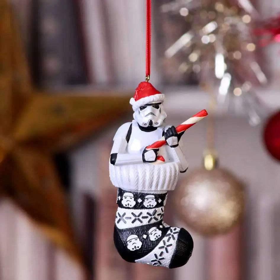 STORMTROOPER IN STOCKING HANGING ORNAMENT Frikytopia