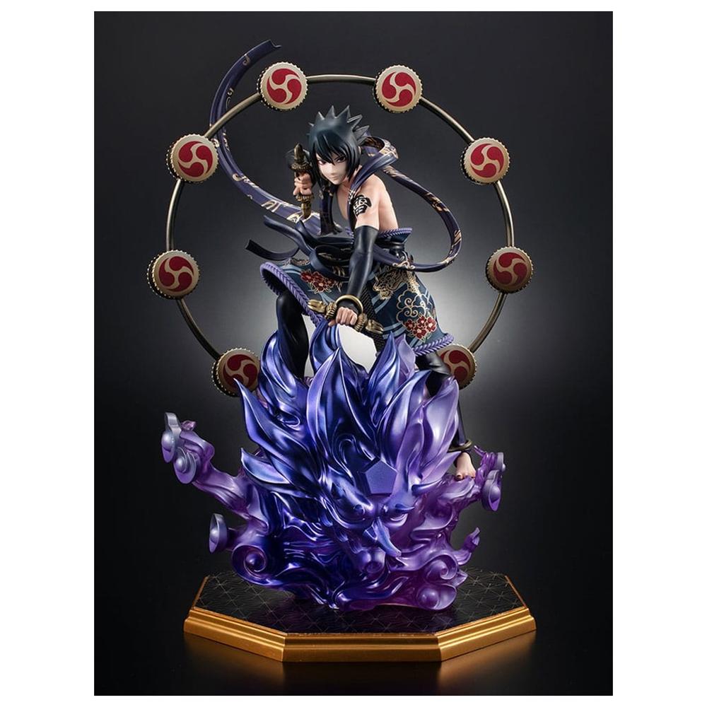 Figura megahouse gem series naruto shippuden sasuke dios del trueno Frikytopia