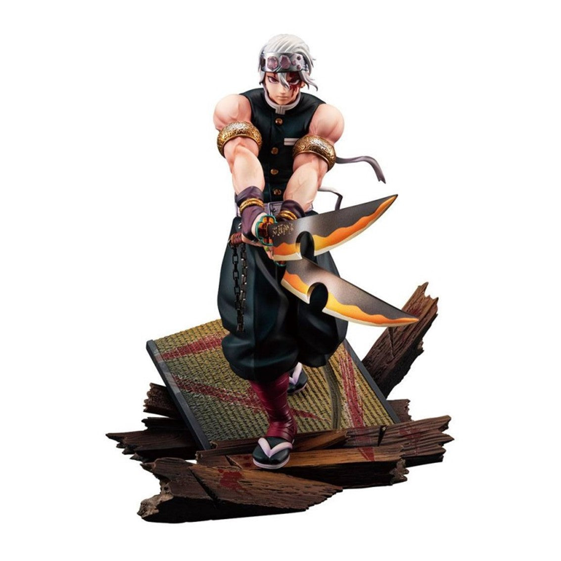 Figura megahouse demon slayer kimetsu no yaiba estatua g e m 1 8 tengen
