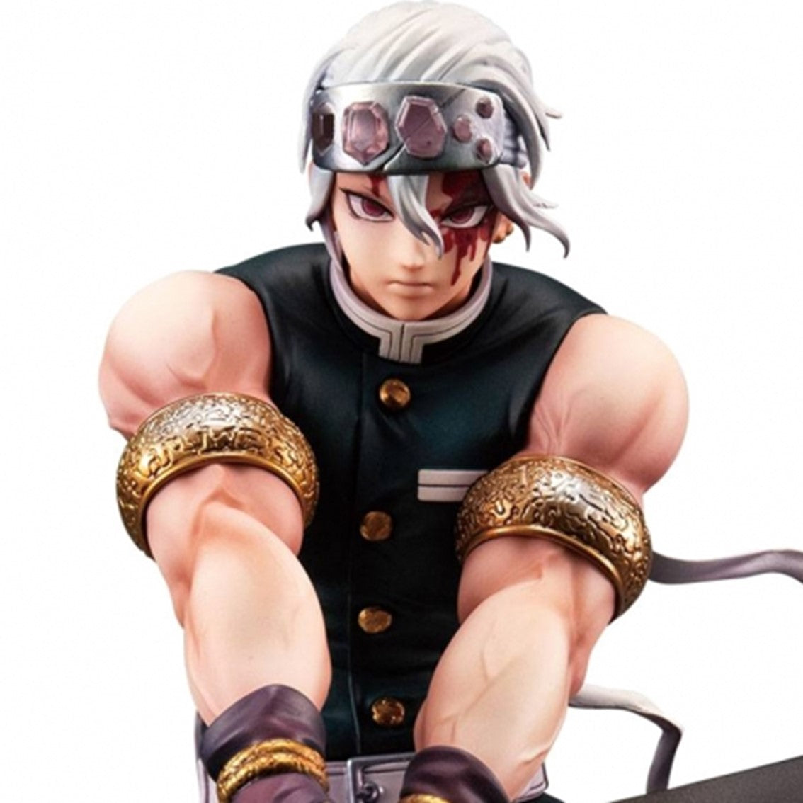 Figura megahouse demon slayer kimetsu no yaiba estatua g e m 1 8 tengen