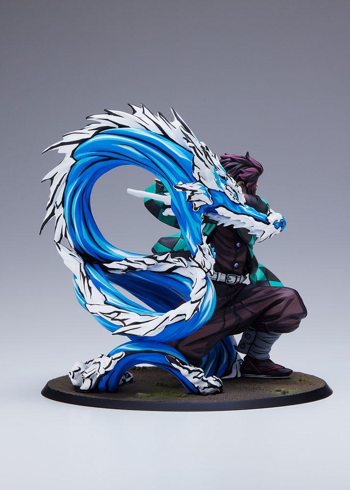 Estatua aniplex demon slayer kimetsu no yaiba tanjiro kamado 1 8 version