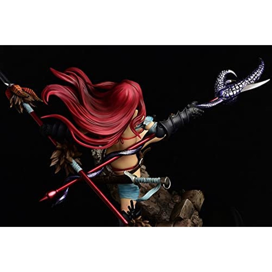 Figura good smile company fairy tail erza scarlet the knight black armor