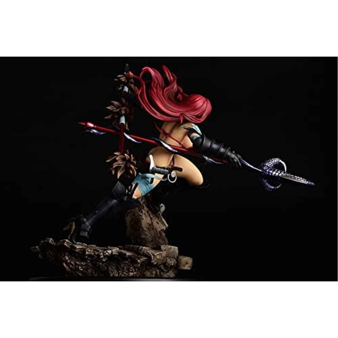 Figura good smile company fairy tail erza scarlet the knight black armor