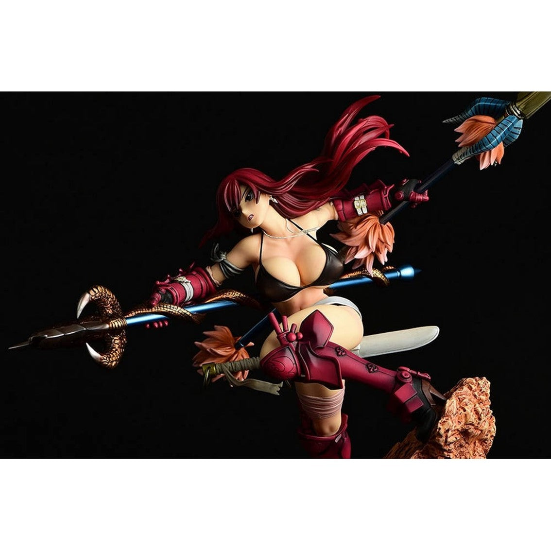 Figura good smile company fairy tail erza scarlet the knight crimson armor