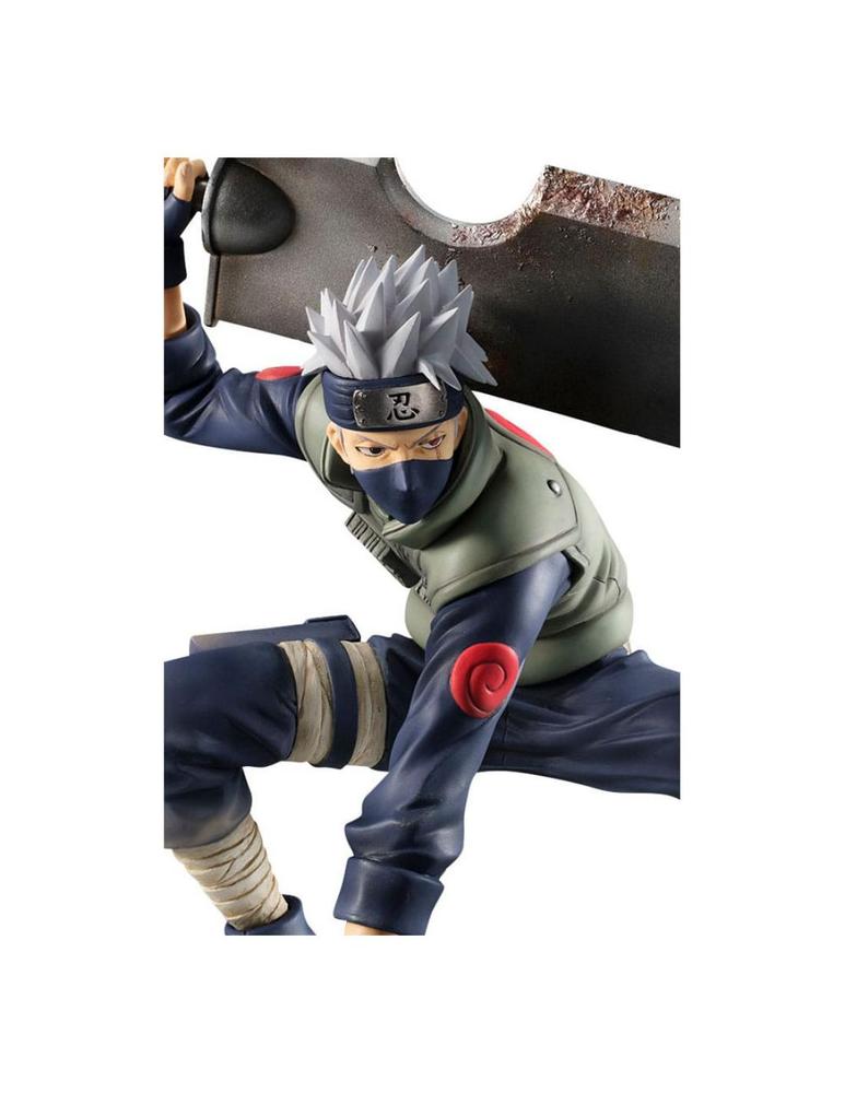 Figura megahouse gem series naruto kakashi hatake great ninja war 15th aniversario