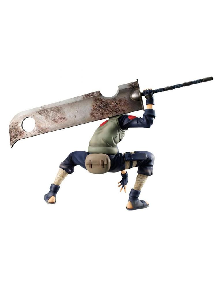 Figura megahouse gem series naruto kakashi hatake great ninja war 15th aniversario