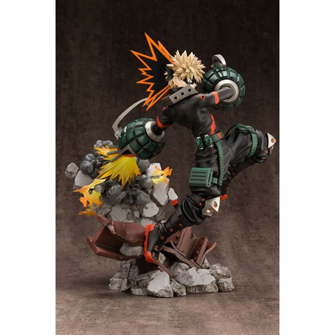 Figura kotobukiya my hero academia artfxj katsuki bakugo ver 2 bonus edition