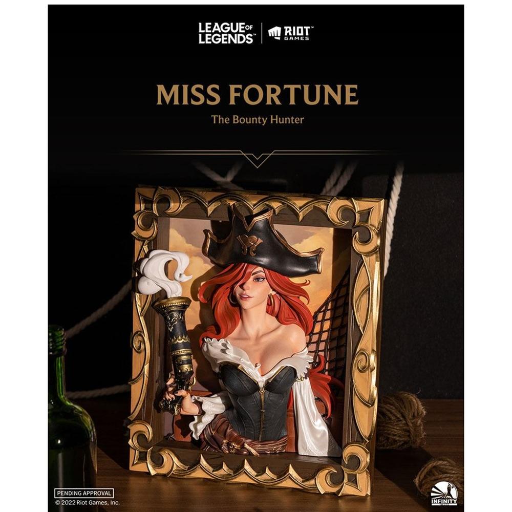Figura league of legends marco 3d the bounty hunter miss fortune Frikytopia