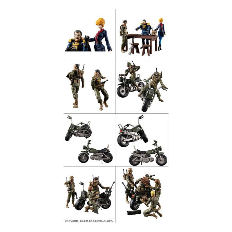 Figuras megahouse gmg mobile suit gundam principality of zeon team regular