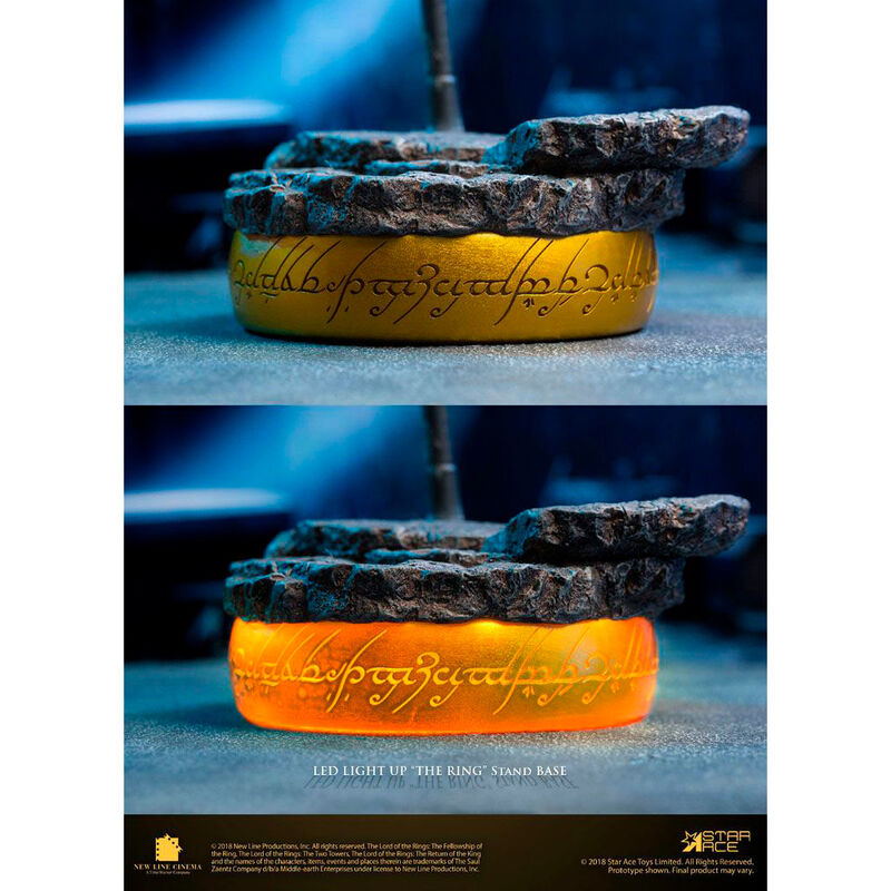 Figura star ace el senor de los anillos aragorn 2 0 version deluxe real master series