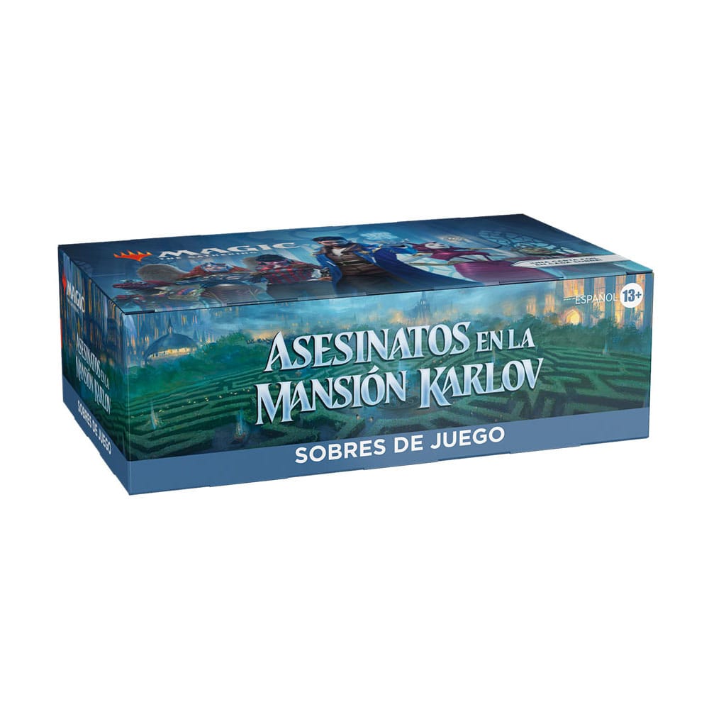Caja de sobres magic the gathering sobres de juego asesinatos en la mansion karlov