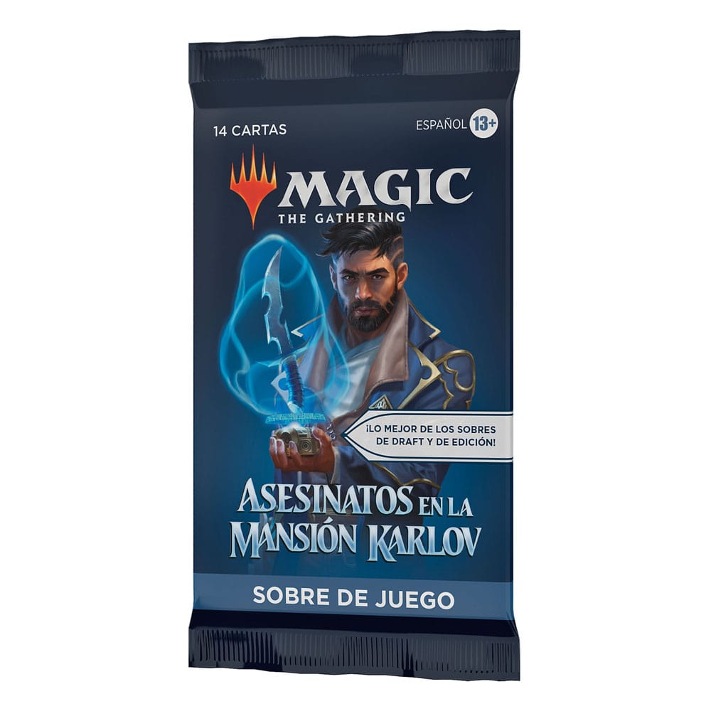 Caja de sobres magic the gathering sobres de juego asesinatos en la mansion karlov