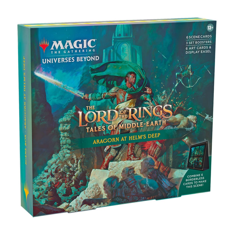 Caja de cartas magic the gathering lord of the rings tales of middle earth