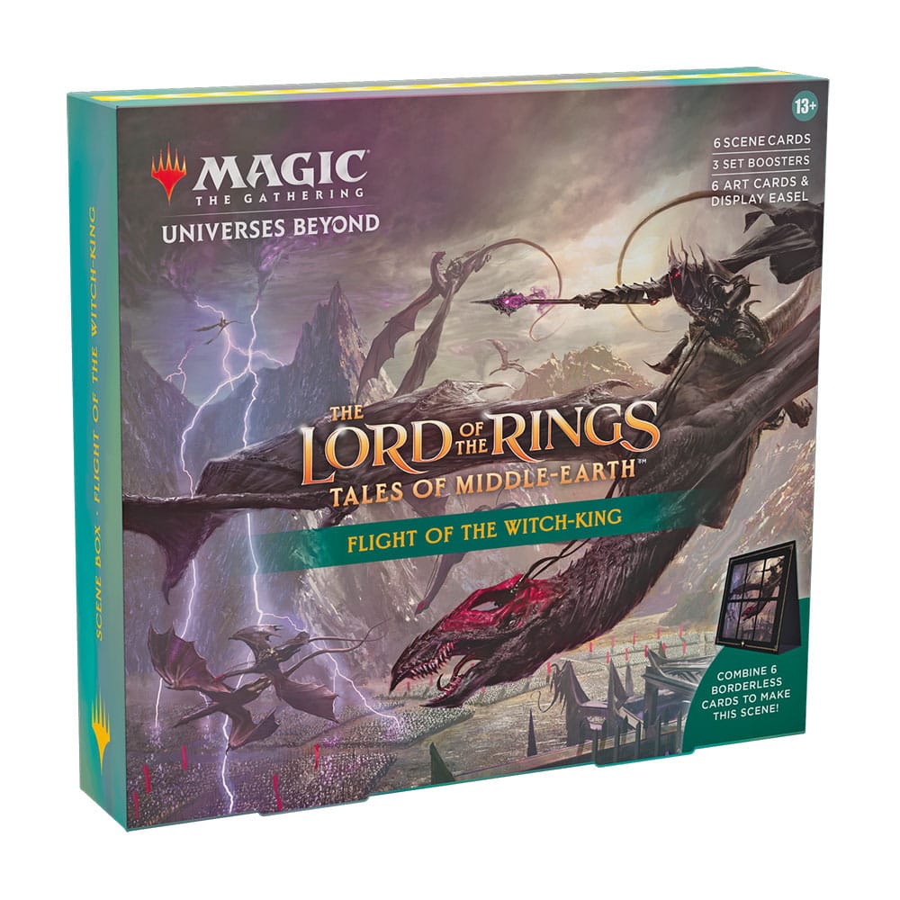 Caja de cartas magic the gathering lord of the rings tales of middle earth